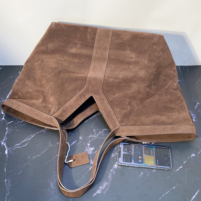 Oversized Faux Suede Tote Bags - Luxury Bags Tote ulasan dan harga