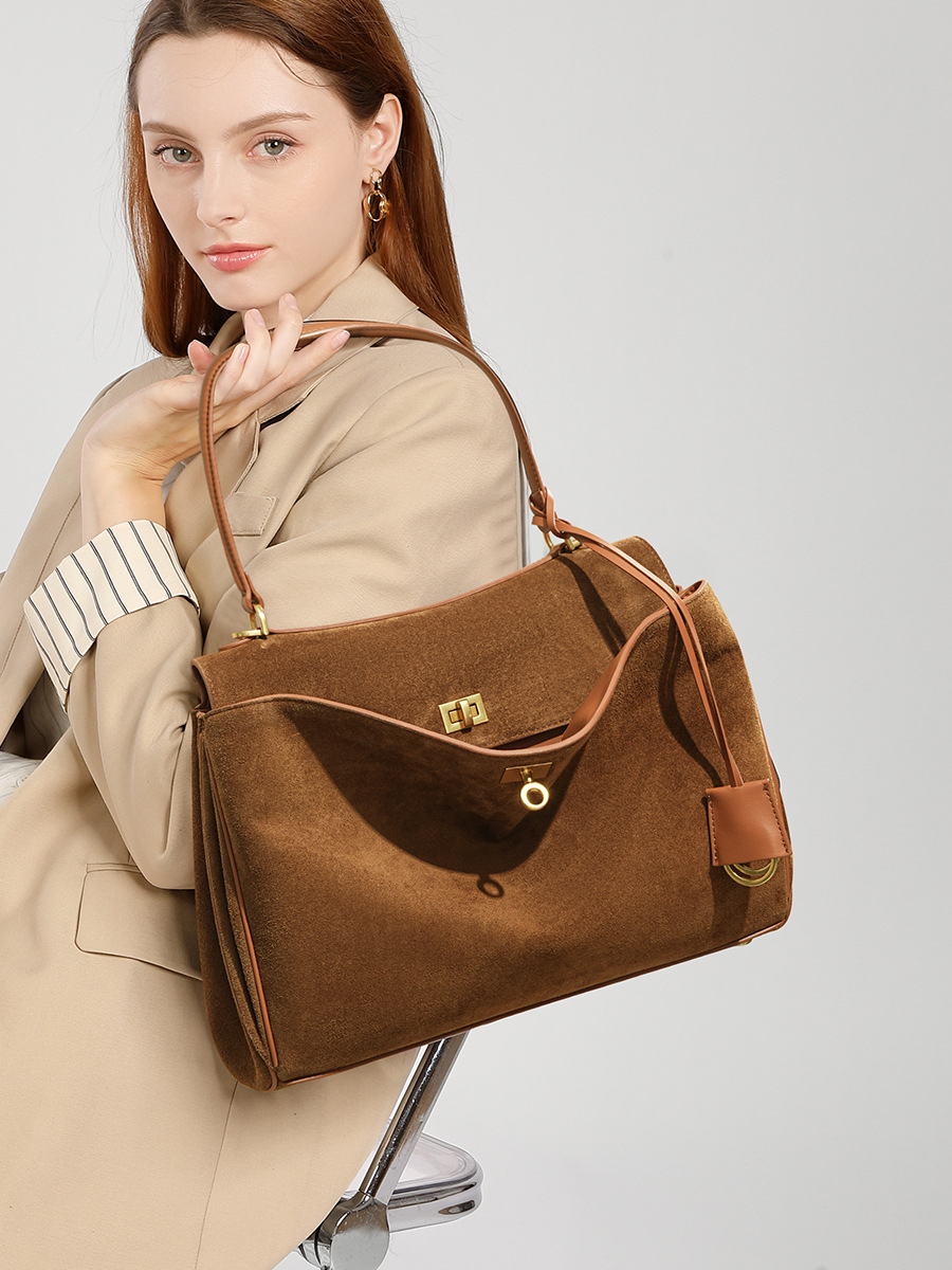 Autumn Winter Women's Suede Ge - Luxury Bags Tote ulasan dan harga