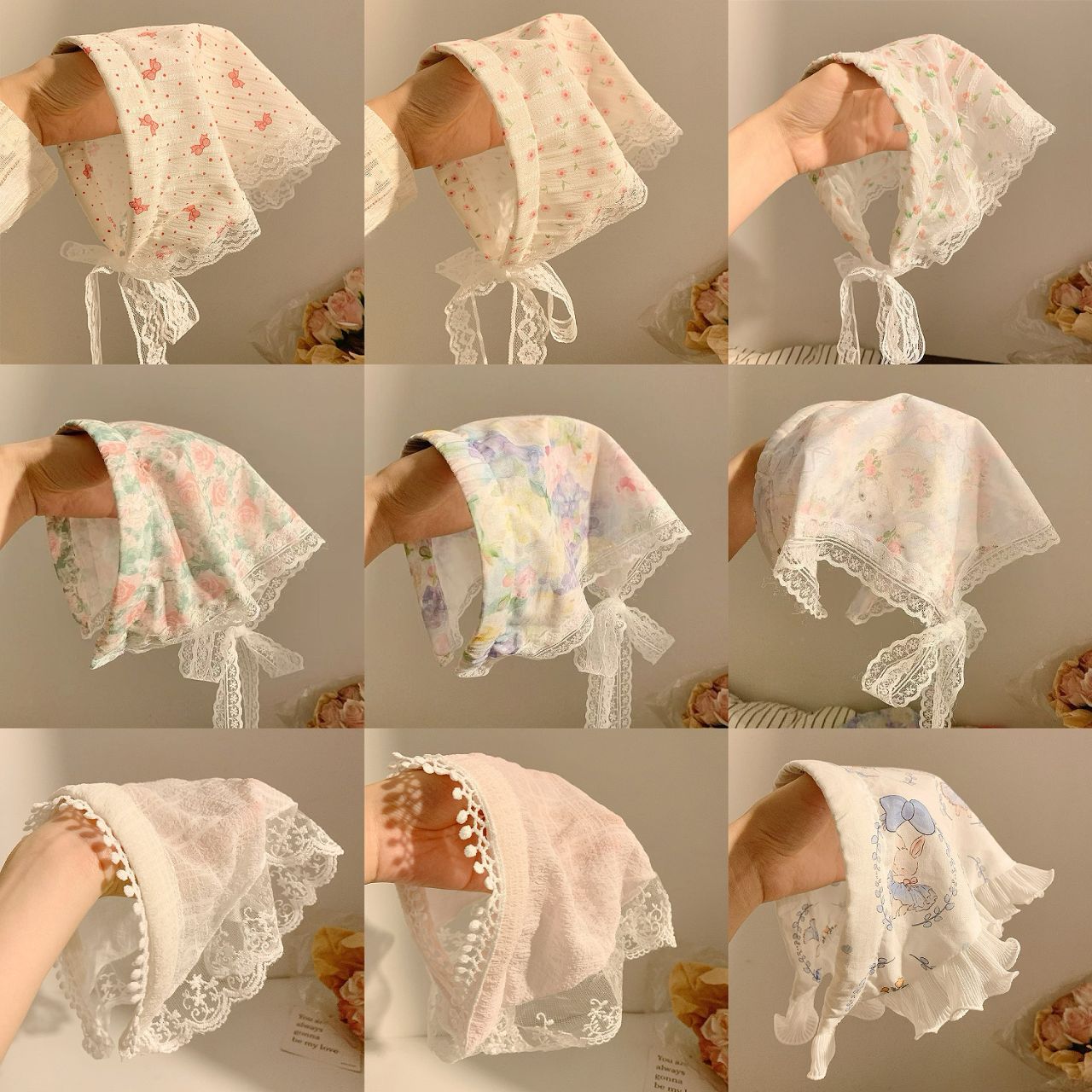 Head Triangle Scarf Headband P - Luxury Bags Cute ulasan dan harga
